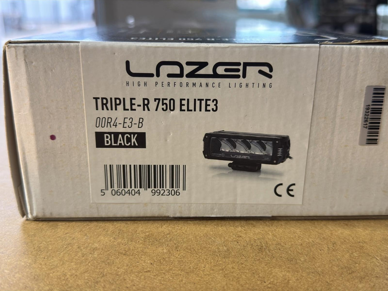 LED light bar Lazer Triple-R 750 Elite3, black