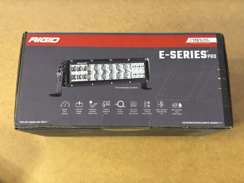 Rigid E-Series Pro 10" Light Bar