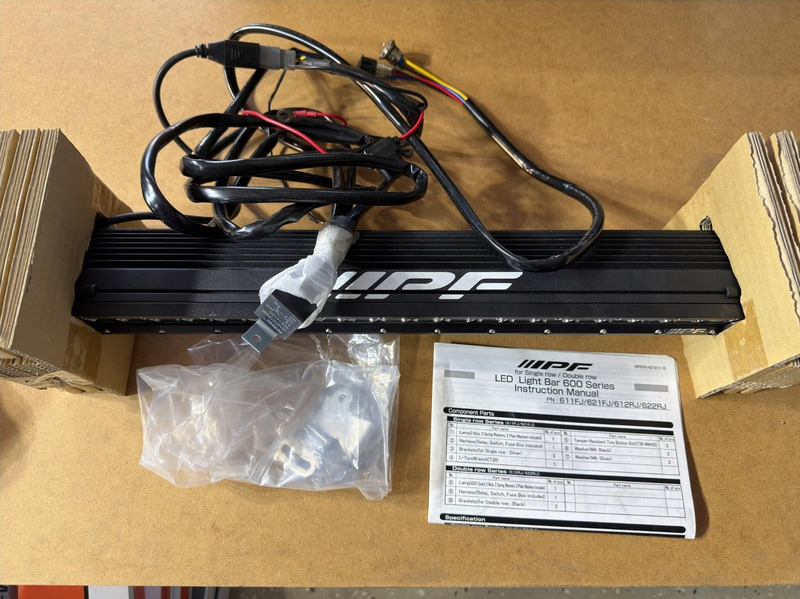 Extraljus IPF 600 Series, 20 tum, 80 W