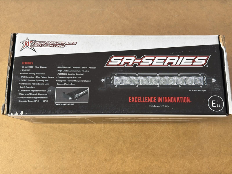 LED-ljus Rigid Industries SR-Series, SR-10 Spot