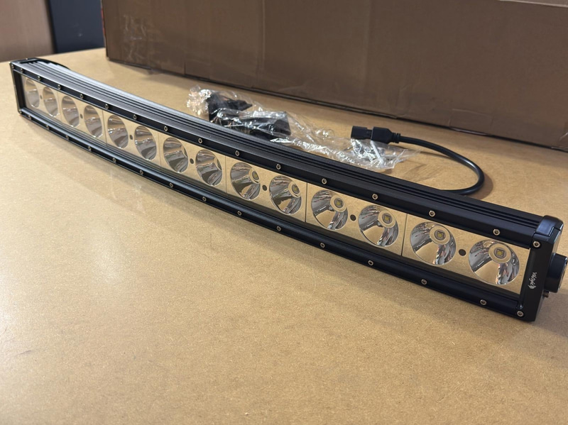 LED light bar, VikLight, black, 76 cm