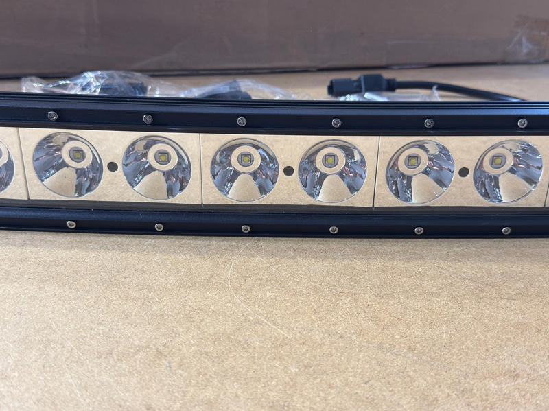 LED light bar, VikLight, black, 76 cm