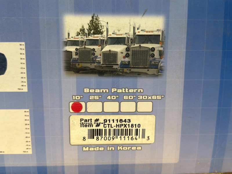 LED-ramp Vision HPX 1800 Series, CTL-HPX1810
