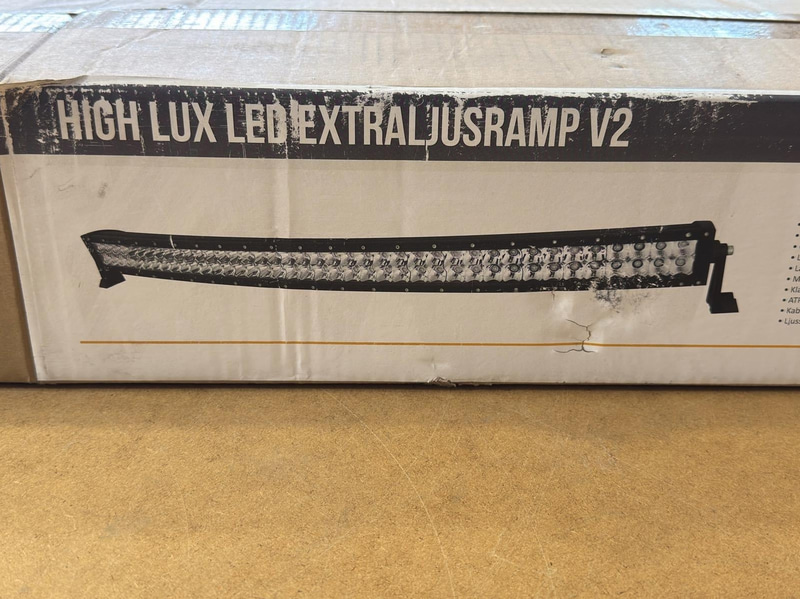 Extraljusramp Osram High Lux LED V2, 127 cm