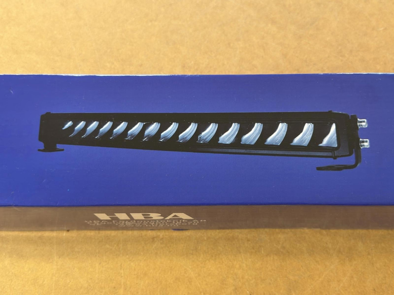 Ljusramp HBA, LED 150 W, böjd, ca 55 cm