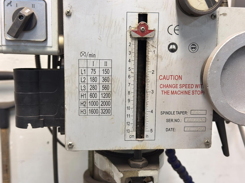 Drill press ZX40H/ D2PC with digital readout