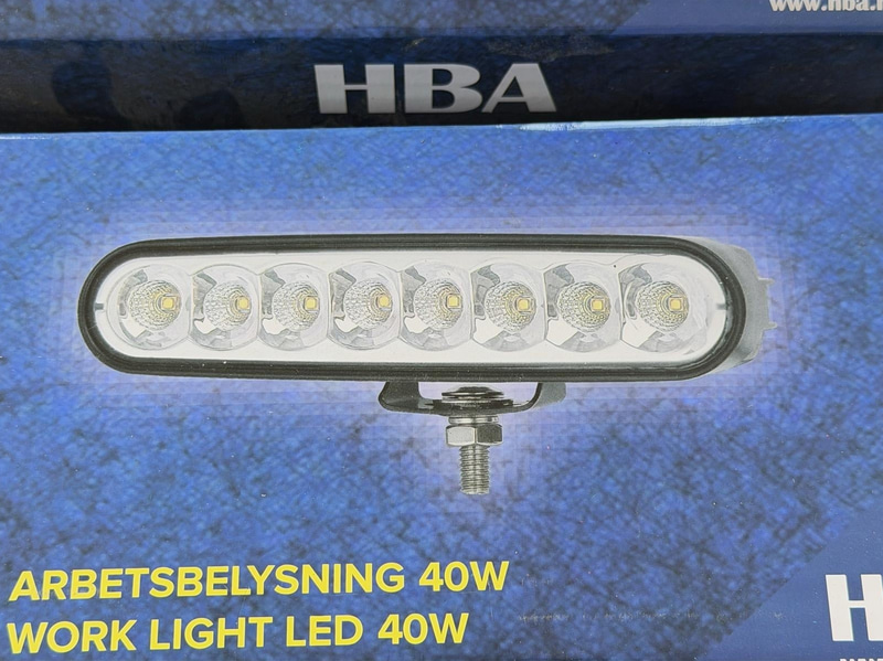 Arbetsbelysning HBA, 40 W, 4 st