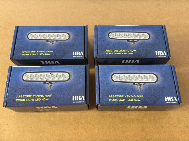 Arbetsbelysning HBA 40 W, 4-pack