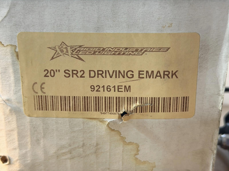 Ljusramp, Rigid Industries SR2, 20 tum, Driving eMark