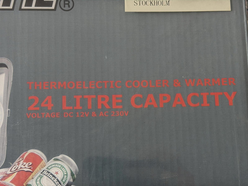 Kylbox Sprint, 24 liter, 12V/230V