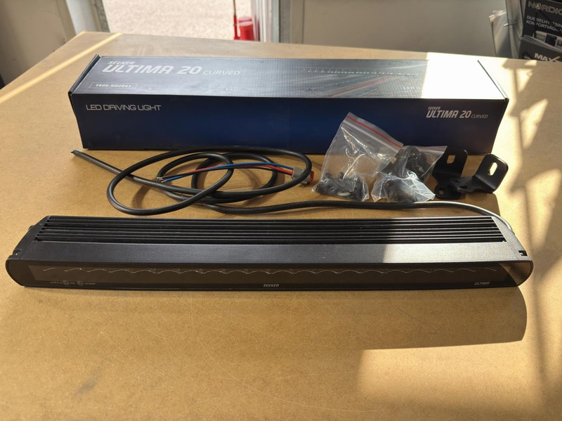 Extraljusramp, Seeker Ultima 20" Curved