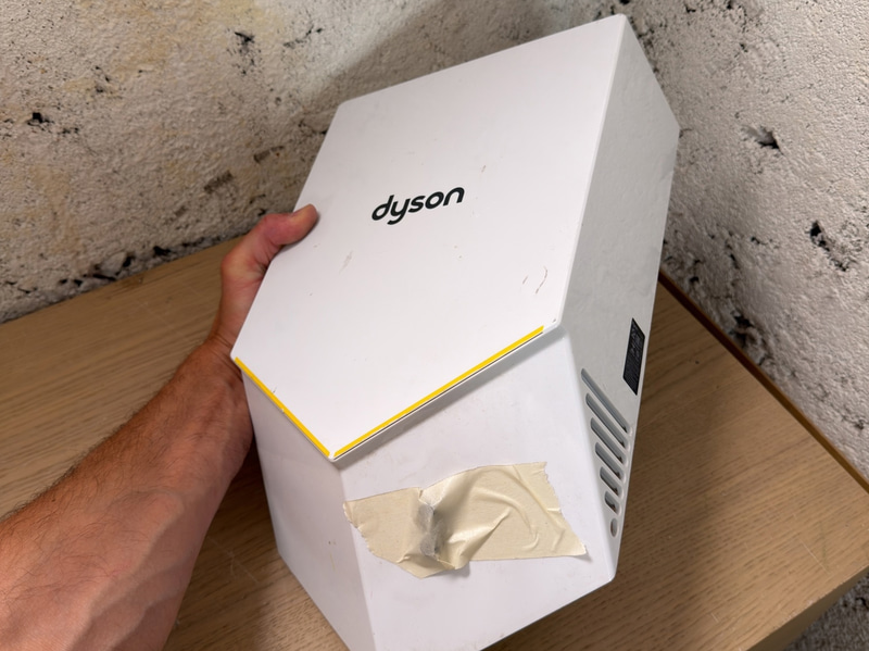 Dyson Airblade HU02 hand dryer, white
