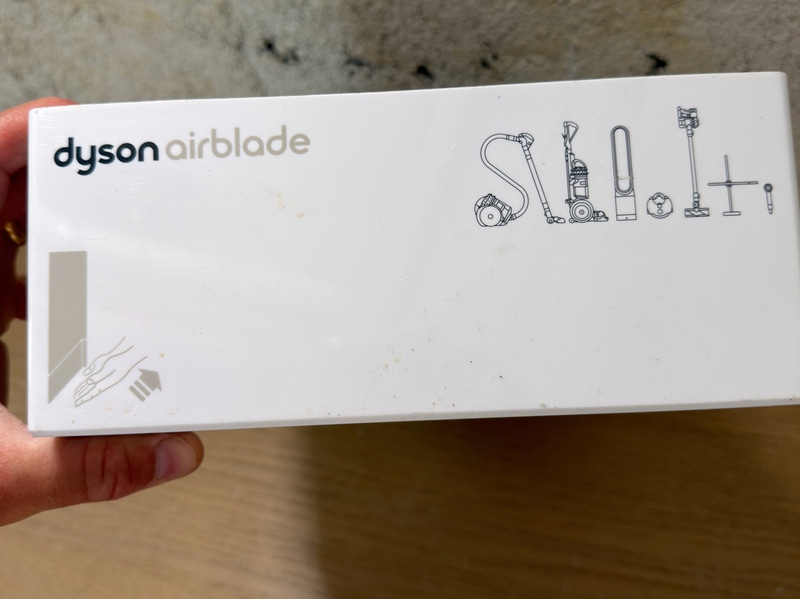 Dyson Airblade HU02 hand dryer, white
