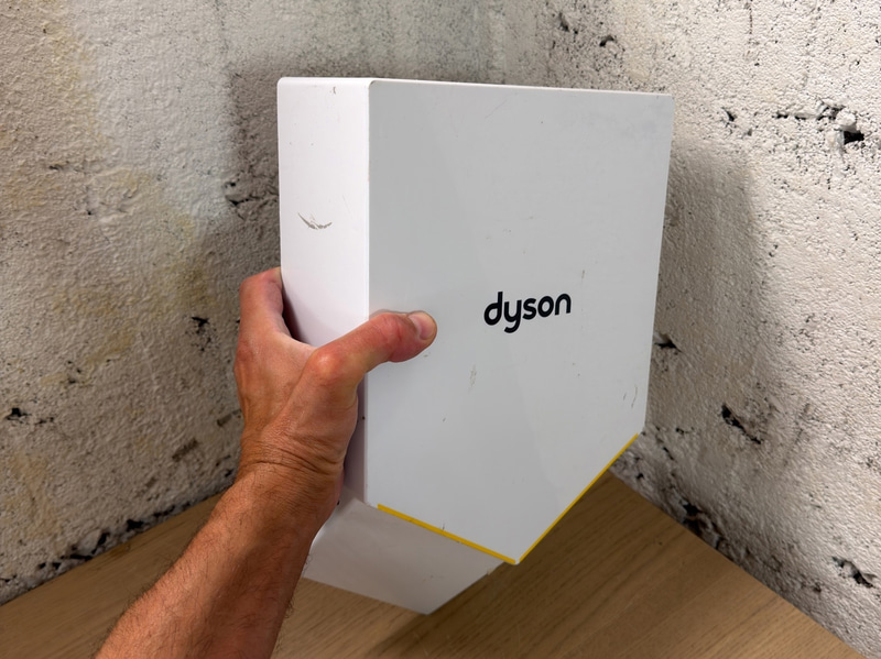 Dyson Airblade HU02 hand dryer, white
