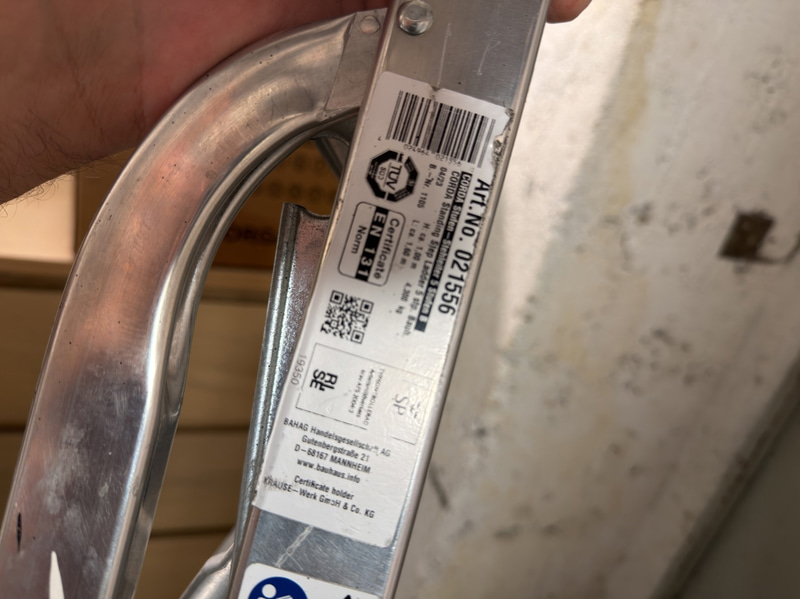 Trappstege Krause Cobra, aluminium