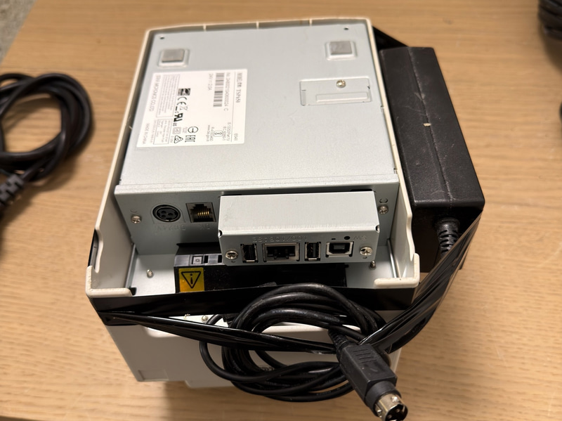 Star Micronics TSP650 receipt printer, power cable