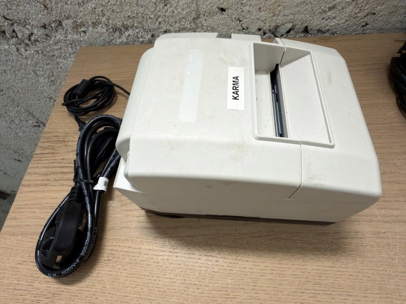 Star receipt printer, USB/Ethernet, power cable