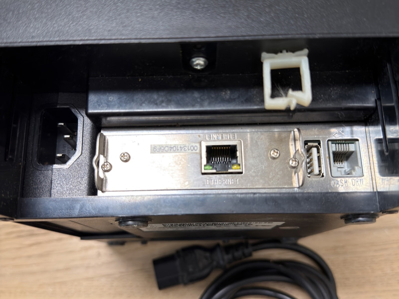 Kvittoskrivare SNBC BTP-R580 II, nätkabel