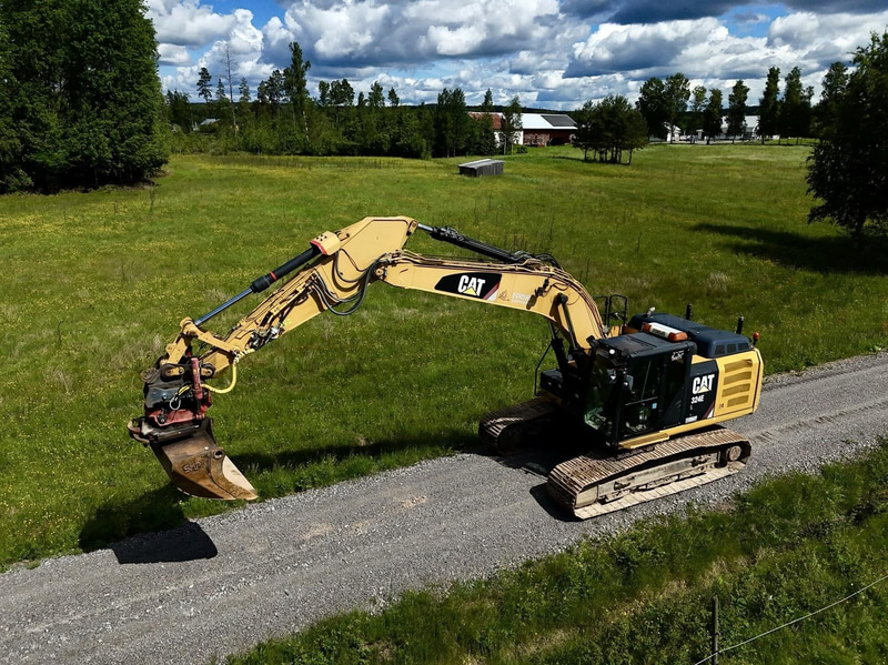 Tracked excavator Cat 324EL | 4 attachments | 2012