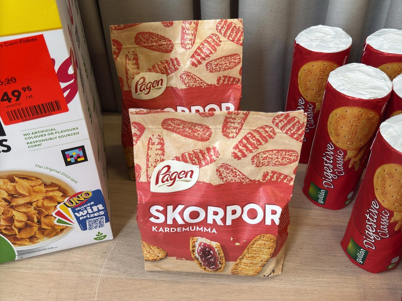 Flingor, skorpor & kex