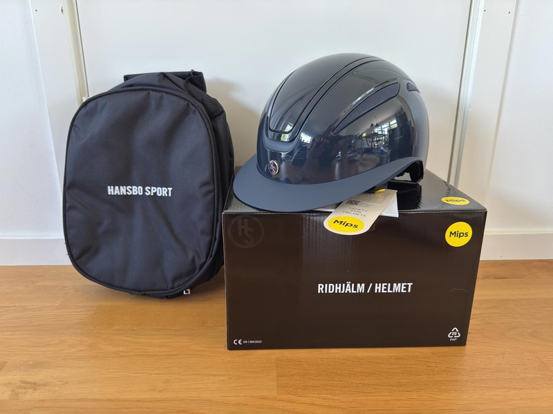 Riding helmet, Hansbo Sport MIPS, size M