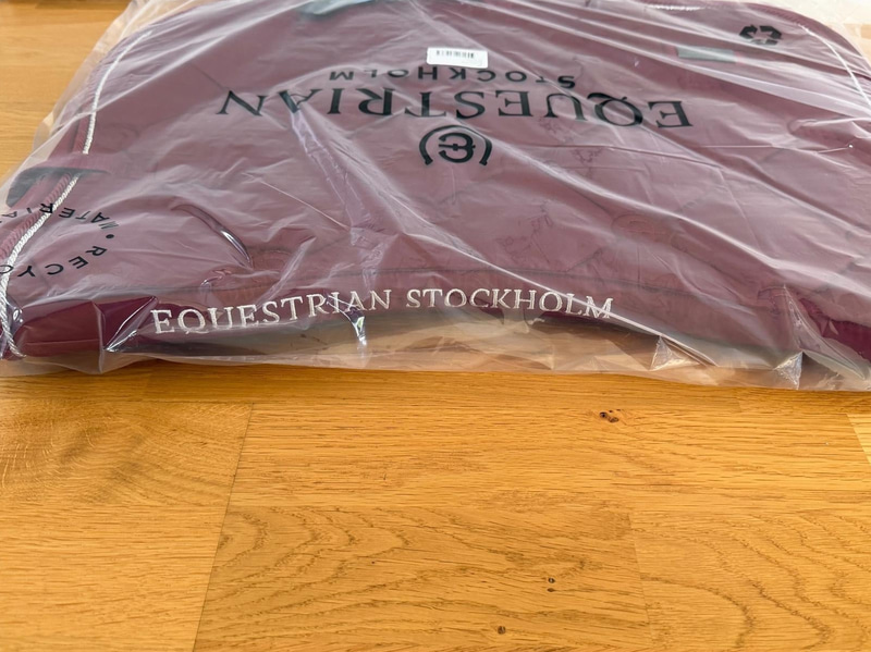 Hoppschabrak, benlindor samt huva, Equestrian Stockholm, bordeaux