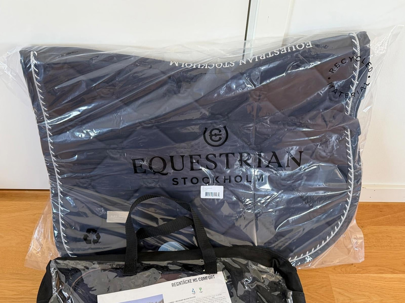 Jumping saddle pad and rain rug, Equestrian Stockholm/Hansbo Sport, navy