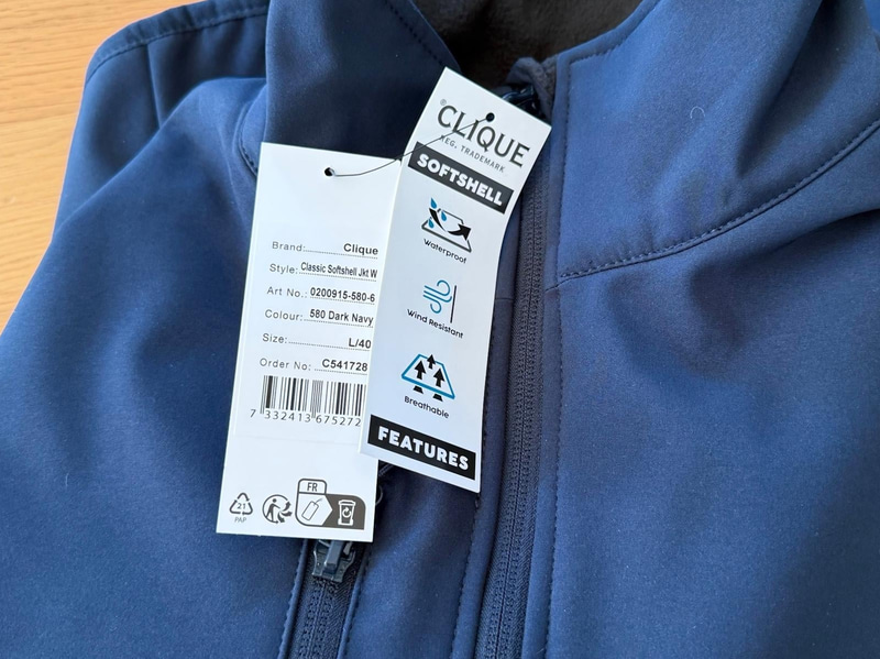 2 softshell jackets and 2 sweaters, Clique/Cutter & Buck