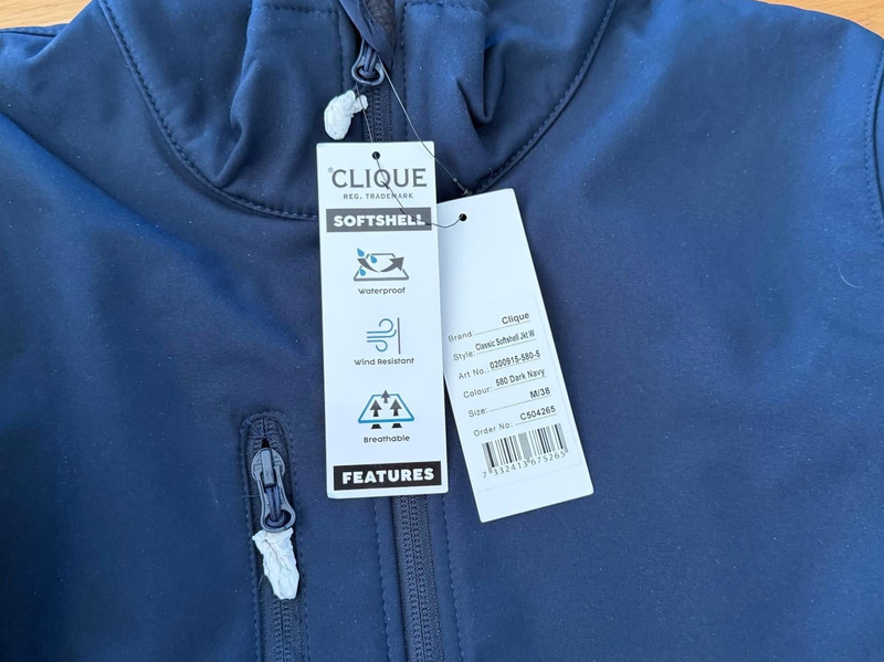 2 softshell jackets and 2 sweaters, Clique/Cutter & Buck