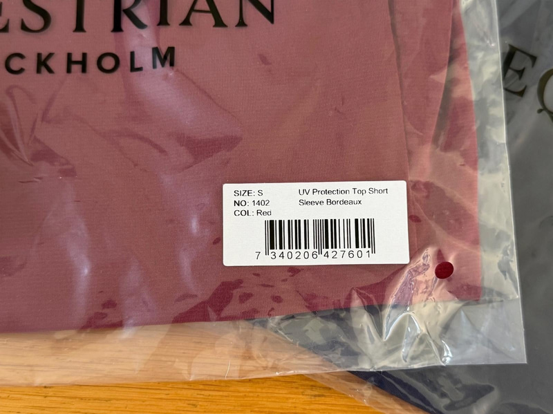 Riding apparel - tights and 2 tops from Equestrian Stockholm, size S