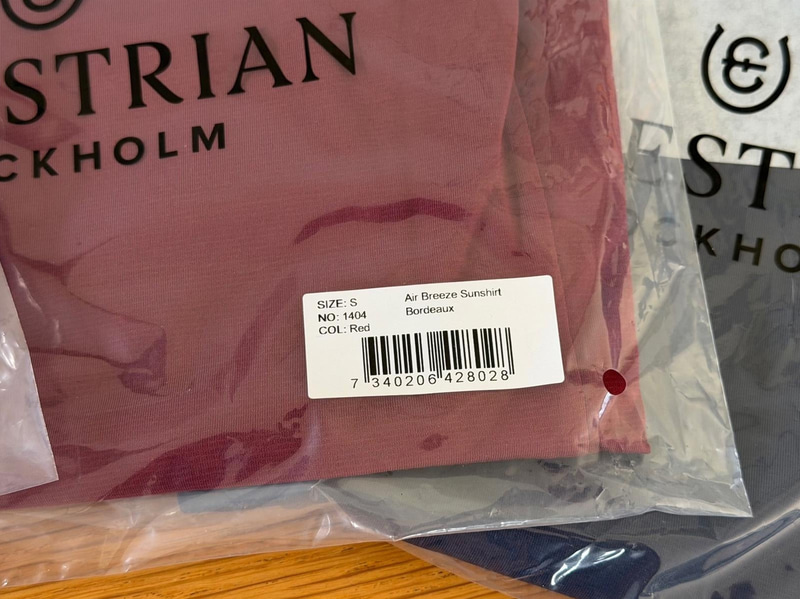 Riding apparel - tights and 2 tops, Equestrian Stockholm, size S