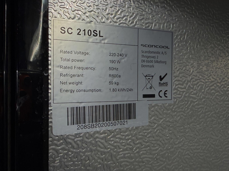 Scancool SC 210SL beverage cooler, 210 L