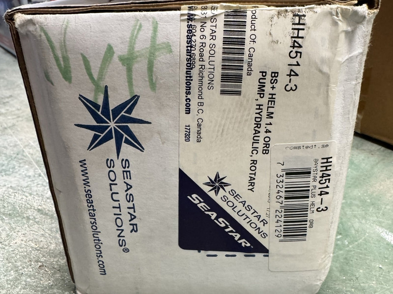 Rattpump Dometic SeaStar BayStar Plus, modell HH4514-3