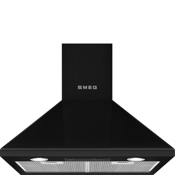 Köksfläkt Smeg Väggmonterad 600 mm Svart Victoria KSED65NEE