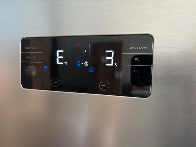 Smeg French-door Fridge/Freezer, 4 doors, stainless steel-look finish, Universale FQ60XDE