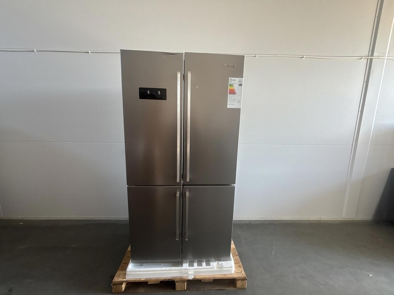 Smeg French-door Fridge/Freezer, 4 doors, stainless steel-look finish, Universale FQ60XDE