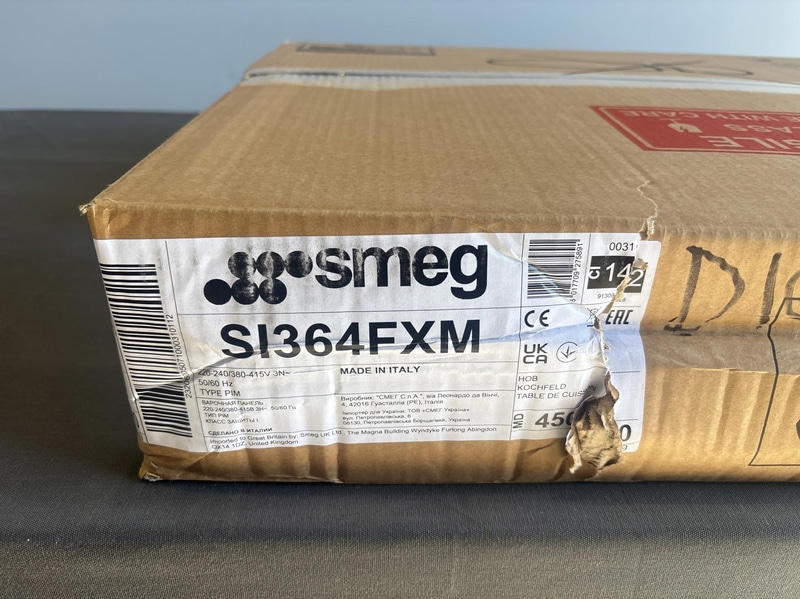 Smeg Induction Hob 60 cm, Stainless Steel, Classic SI364FXM
