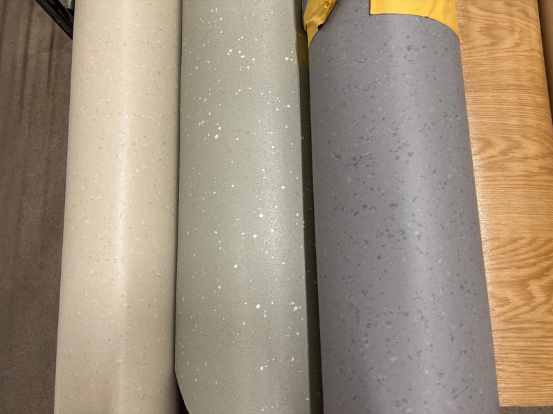 Parti med Linoliummattor/Vinylmattor, olika modeller