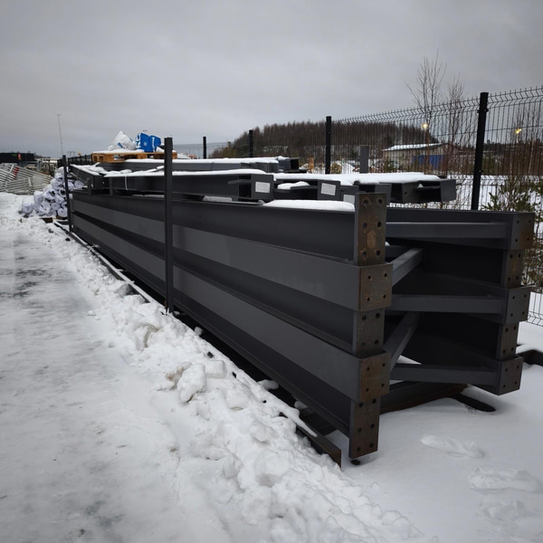 Stålhall/ stomme, Steelconstruction By Sweden, ca 745 m², 37,8x19,7 m
