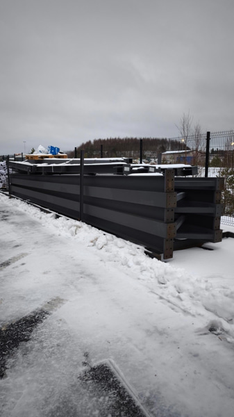 Stålhall/ stomme, Steelconstruction By Sweden, ca 745 m², 37,8x19,7 m