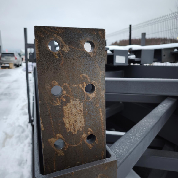Stålhall/ stomme, Steelconstruction By Sweden, ca 745 m², 37,8x19,7 m