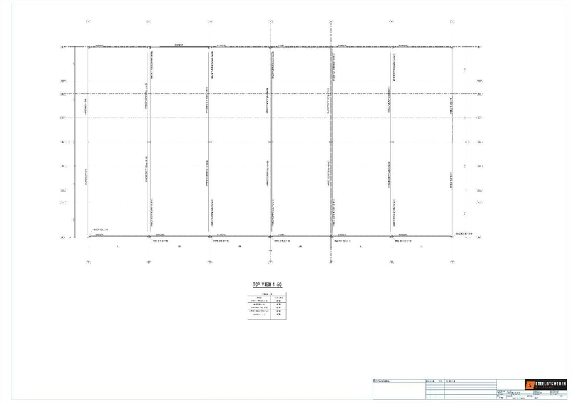 Stålhall/ stomme, Steelconstruction By Sweden, ca 745 m², 37,8x19,7 m