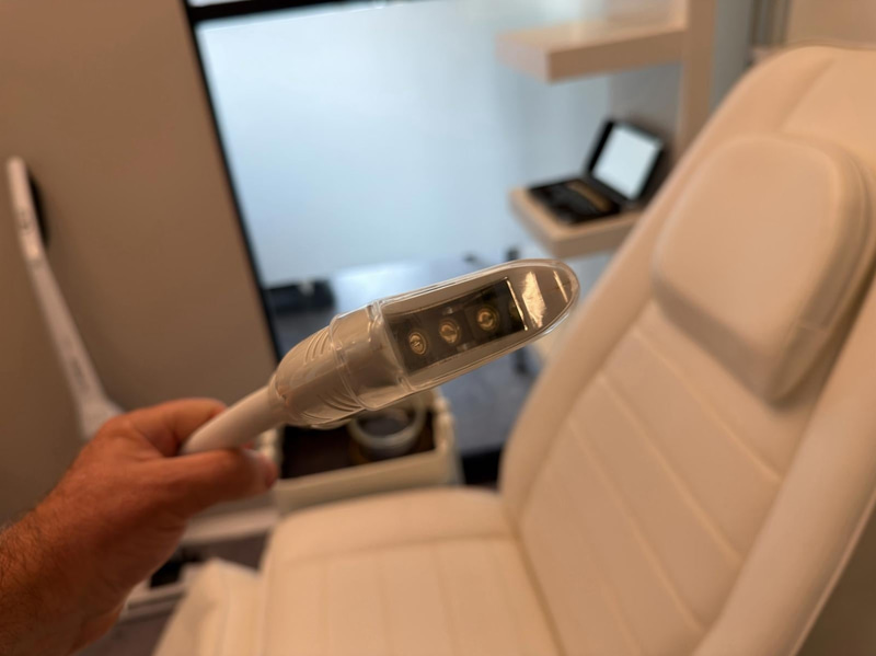 Teeth whitening equipment, treatment chair, etc.