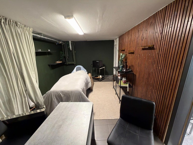 Hair treatment room, etc.