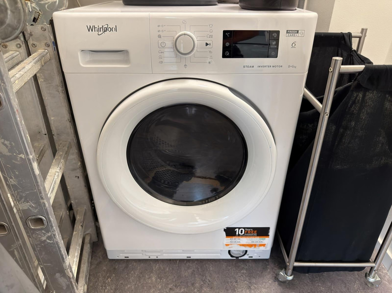 Tvättmaskin Whirlpool, 8+6 kg