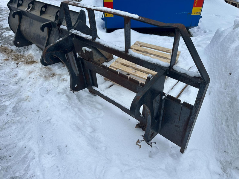 Hjullastare HAITU ZL918D med vikplog, Skopa, Lyftbom, Gafflar, nersänkt 50 kula