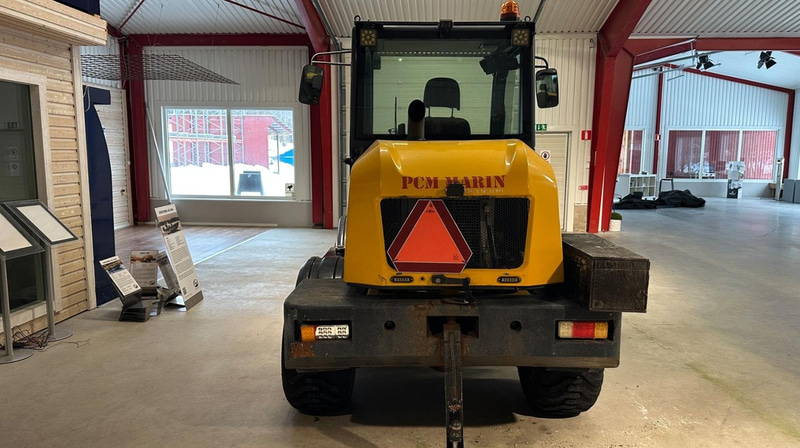 Hjullastare HAITU ZL918D med vikplog, Skopa, Lyftbom, Gafflar, nersänkt 50 kula
