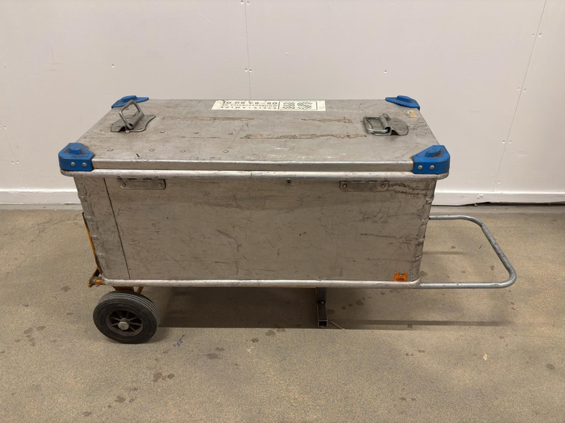 Lot of 30 ASSA ABLOY emergency exit hardware + metal trolley