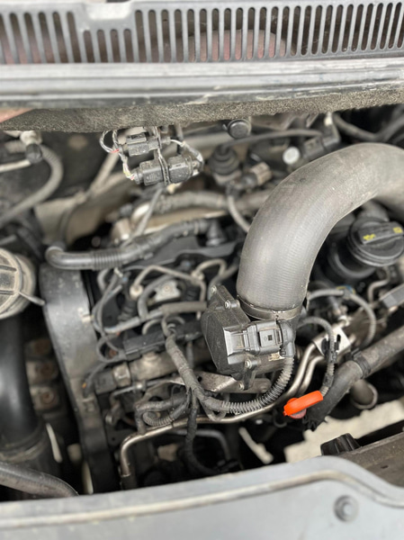 Flakbil Volkswagen Transporter Chassi Dubbelhytt 2.0 TDI -2010