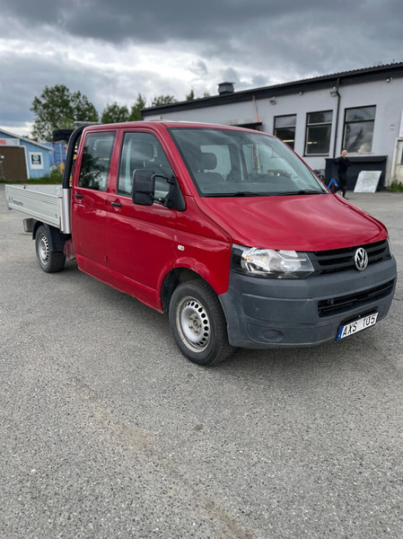 Flakbil Volkswagen Transporter Chassi Dubbelhytt 2.0 TDI -2010